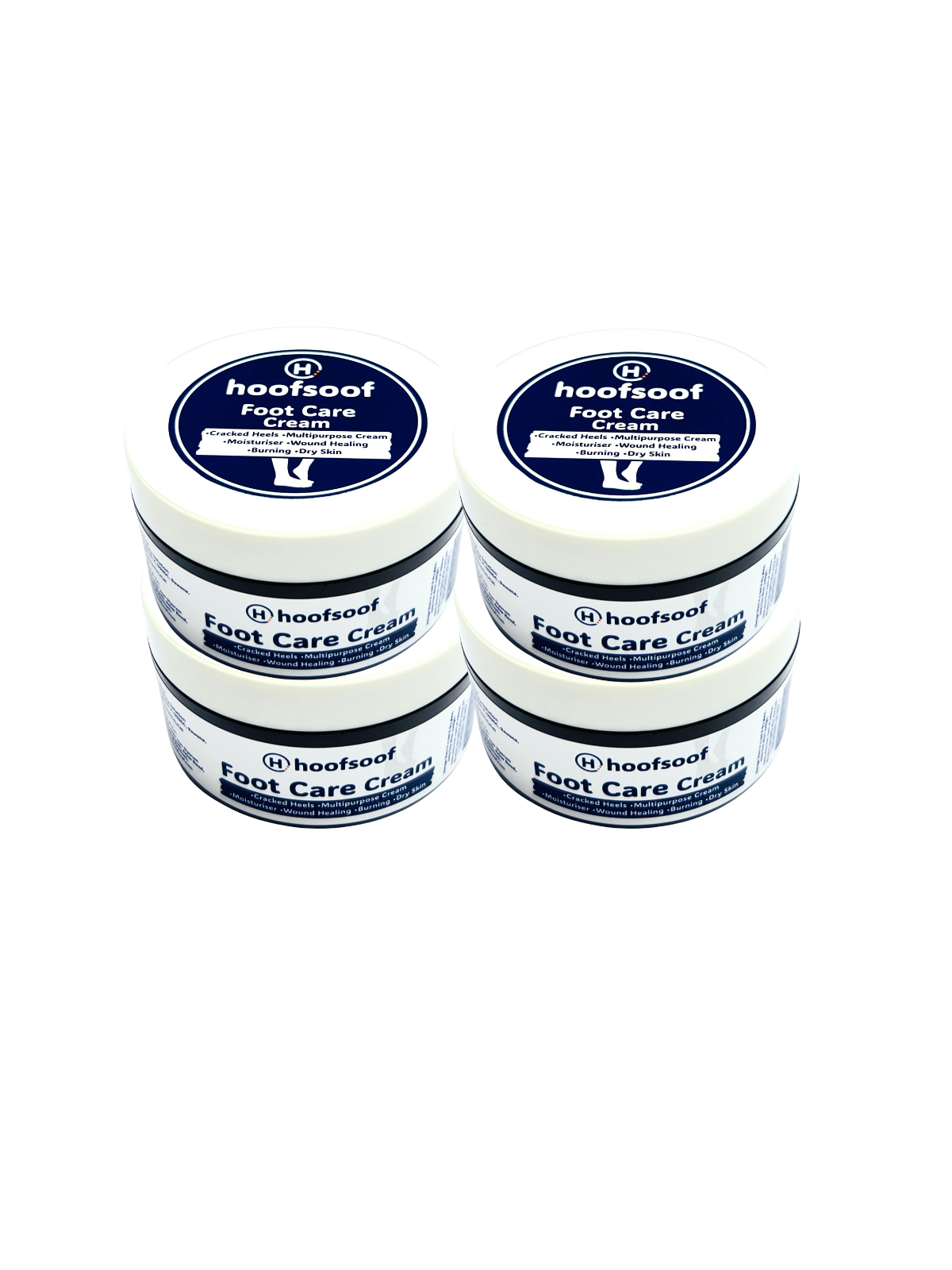 Hoofsoof Foot Care Cream, For Rough, Dry and Cracked Heel, 40g, (Pack of 4)