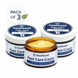 Hoofsoof Foot Care Cream, For Rough, Dry and Cracked Heels, 40g, (Pack of 3)