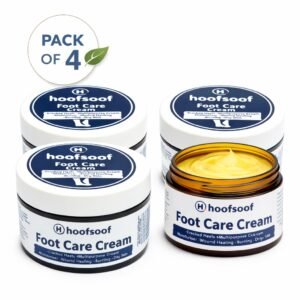 Hoofsoof Foot Care Cream, For Rough, Dry and Cracked Heels, 40g, (Pack of 4)